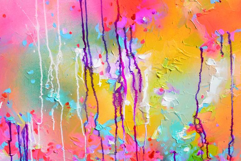 Original Modernism Abstract Painting by Soos Roxana Gabriela