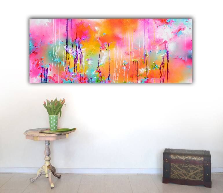 Original Modernism Abstract Painting by Soos Roxana Gabriela