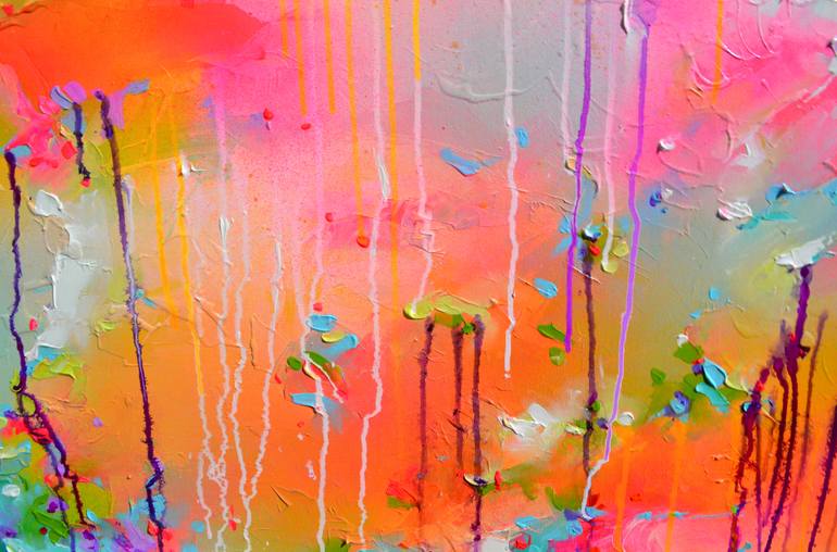 Original Modernism Abstract Painting by Soos Roxana Gabriela