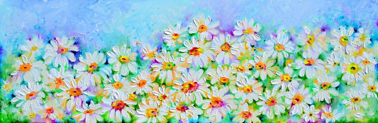 Original Impressionism Floral Paintings by Soos Roxana Gabriela