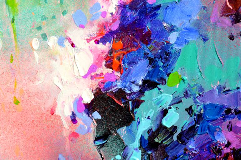 Original Abstract Expressionism Abstract Painting by Soos Roxana Gabriela