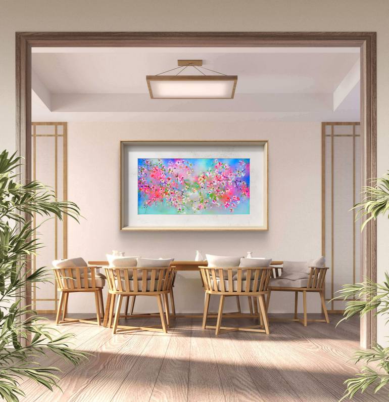 Original Contemporary Nature Painting by Soos Roxana Gabriela