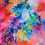 Colorful Abstract Reef Oasis by SOOS ROXANA GABRIELA