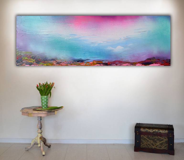 Original Fine Art Abstract Painting by SOOS ROXANA GABRIELA