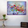 Spring Haiku
A beautiful modern floral abstract painting, made with professional varnished acrylics, glass color and Amsterdam acrylic sprays on stretched heavy canvas.
Dimensions: 100X70X4 cm
It is signed and dated on the front by the artist: Soos Roxana Gabriela, all the paintings will have a Certificate of Authenticity dated and original signed by the artist.
I paint the edges too.
I ship this works in cardboard boxes careful wrapped in bubble foil to protect the painting.