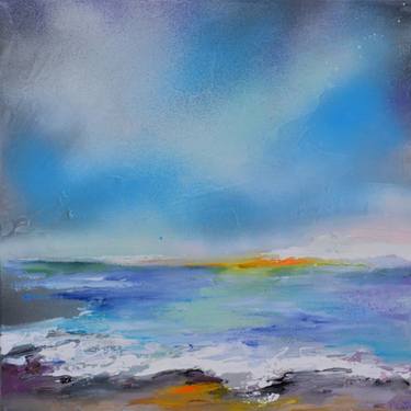 Print of Abstract Seascape Paintings by SOOS ROXANA GABRIELA