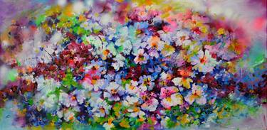 Print of Fine Art Floral Paintings by SOOS ROXANA GABRIELA