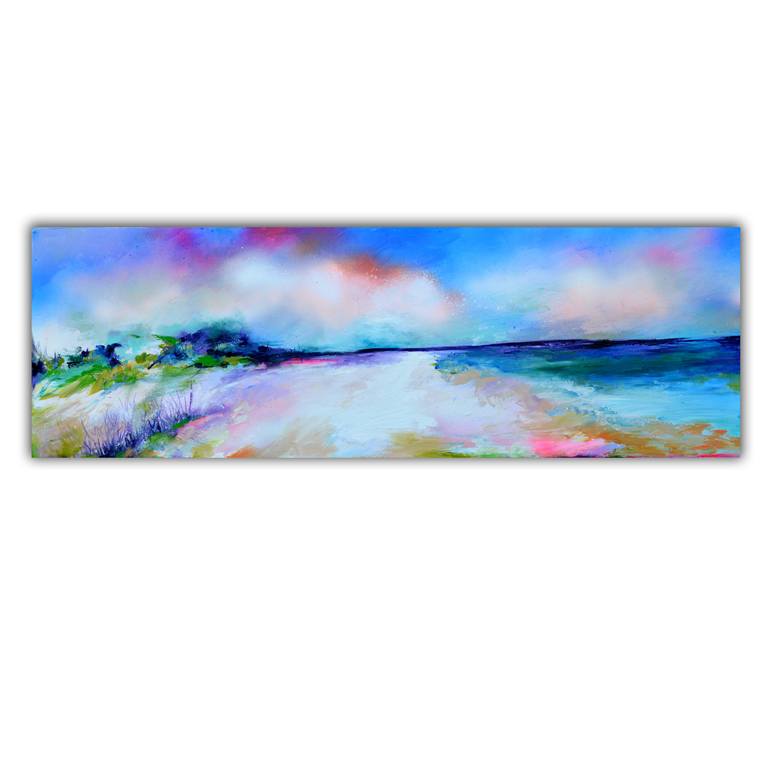 Original Fine Art Seascape Painting by SOOS ROXANA GABRIELA