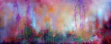 Fresh Moods 14 - Large Abstract Landscape Painting on Canvas thumb