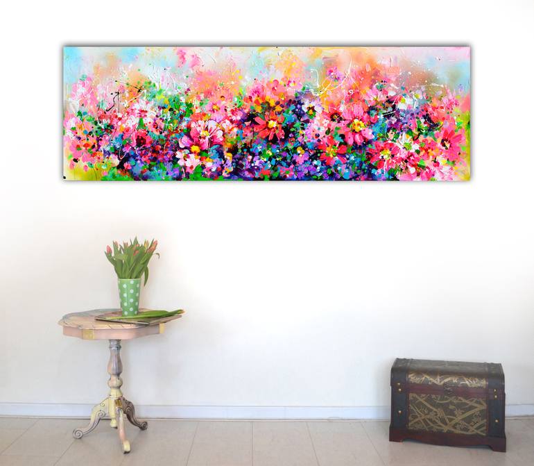 Original Fine Art Floral Painting by SOOS ROXANA GABRIELA