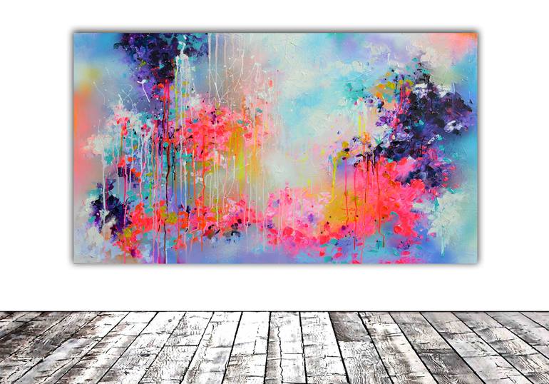 Original Fine Art Abstract Painting by Soos Roxana Gabriela