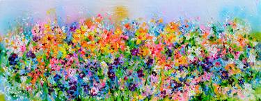 I've Dreamed 23 - Colorful Spring Floral Painting thumb