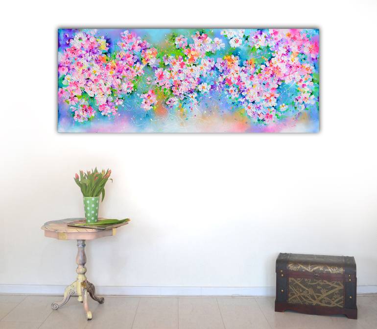 Original Fine Art Floral Painting by SOOS ROXANA GABRIELA