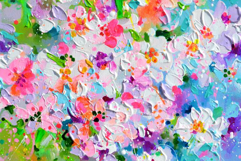 Original Fine Art Floral Painting by SOOS ROXANA GABRIELA