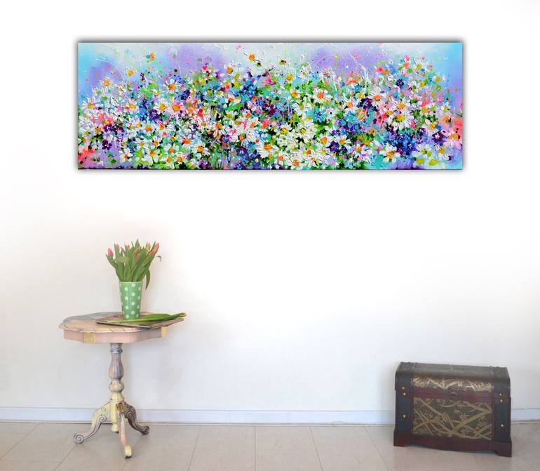 Original Figurative Floral Painting by Soos Roxana Gabriela