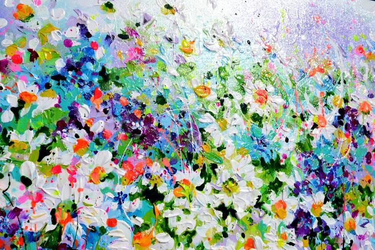 Original Figurative Floral Painting by Soos Roxana Gabriela