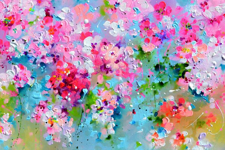 Original Fine Art Floral Painting by Soos Roxana Gabriela