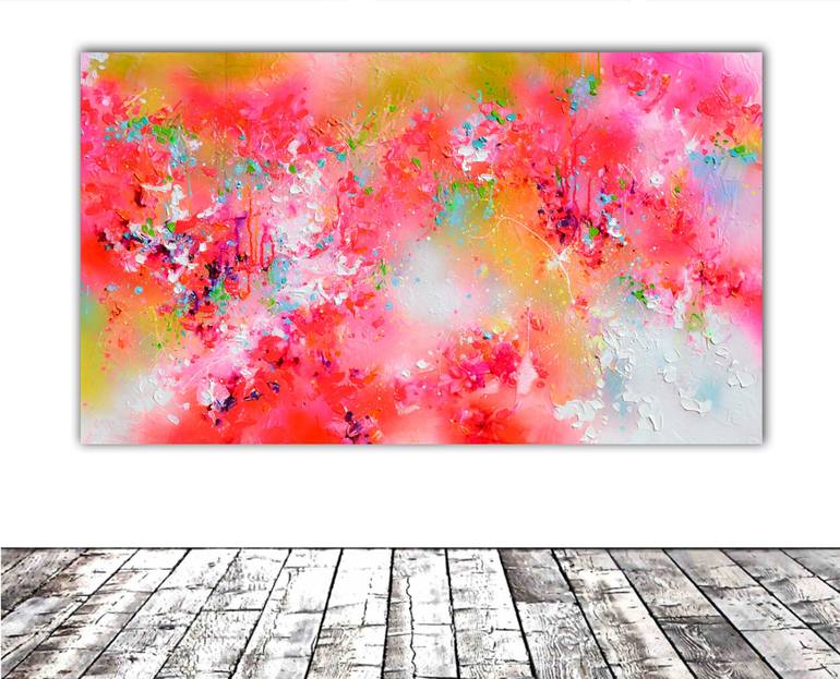 Original Fine Art Abstract Painting by SOOS ROXANA GABRIELA