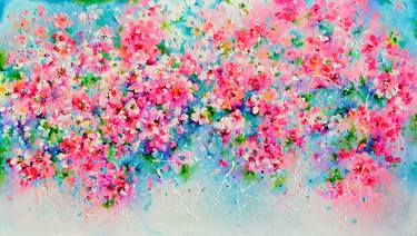 Print of Fine Art Floral Paintings by SOOS ROXANA GABRIELA