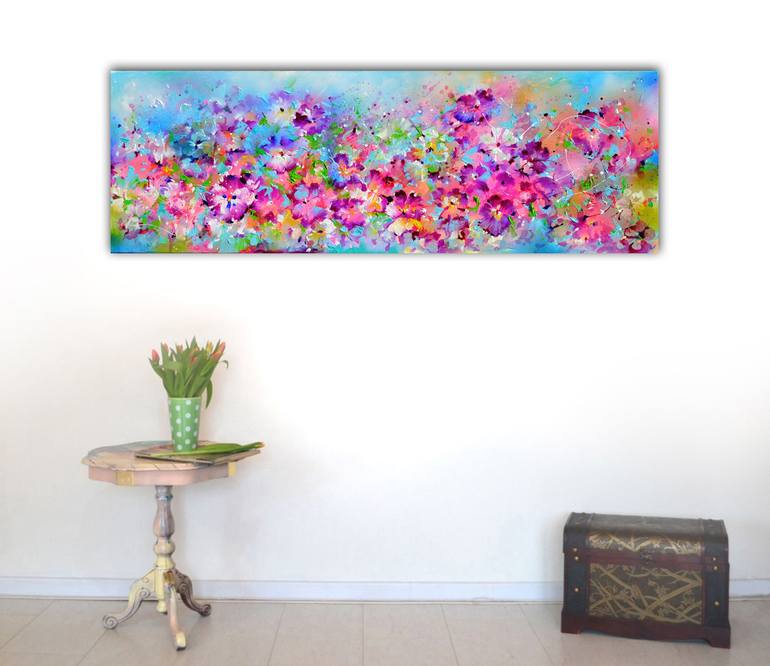 Original Fine Art Floral Painting by SOOS ROXANA GABRIELA