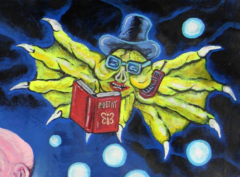 Original Expressionism Family Painting by Diego Lazzarin