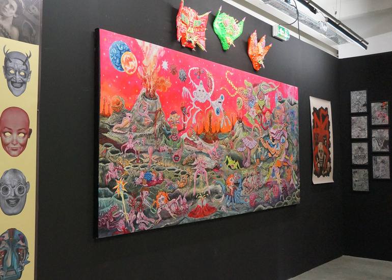 Original Expressionism Other Painting by Diego Lazzarin