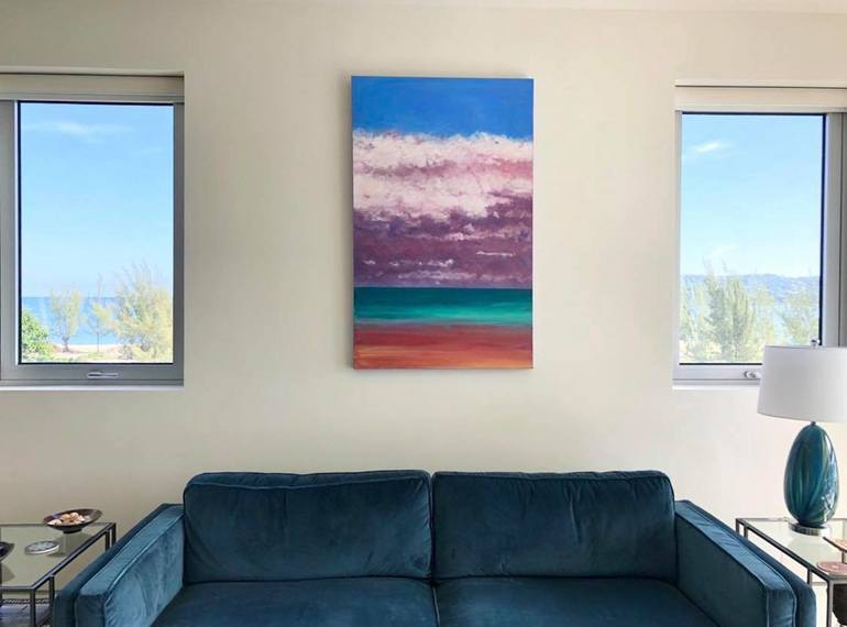 Original Seascape Painting by Merrilee Drakulich