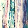 This abstract landscape is inspired by the lush colours of Rio de Janeiro, Brazil, South America. Emeralds, teals and violets dance together, liberated and free. Everything is dancing on its own and yet all dancing together. At sunset all colours have their last chance to shine their boldest and they do so in such an amazingly beautiful way.
This piece, like all my pieces, is inspired by abstract midcentury art.