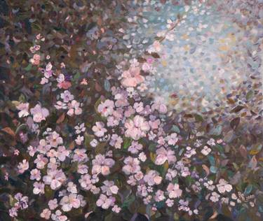 Original Impressionism Floral Paintings by Rolana Rudermane