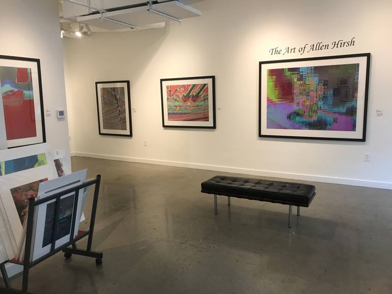 Original Modernism Abstract Digital by Allen Hirsh