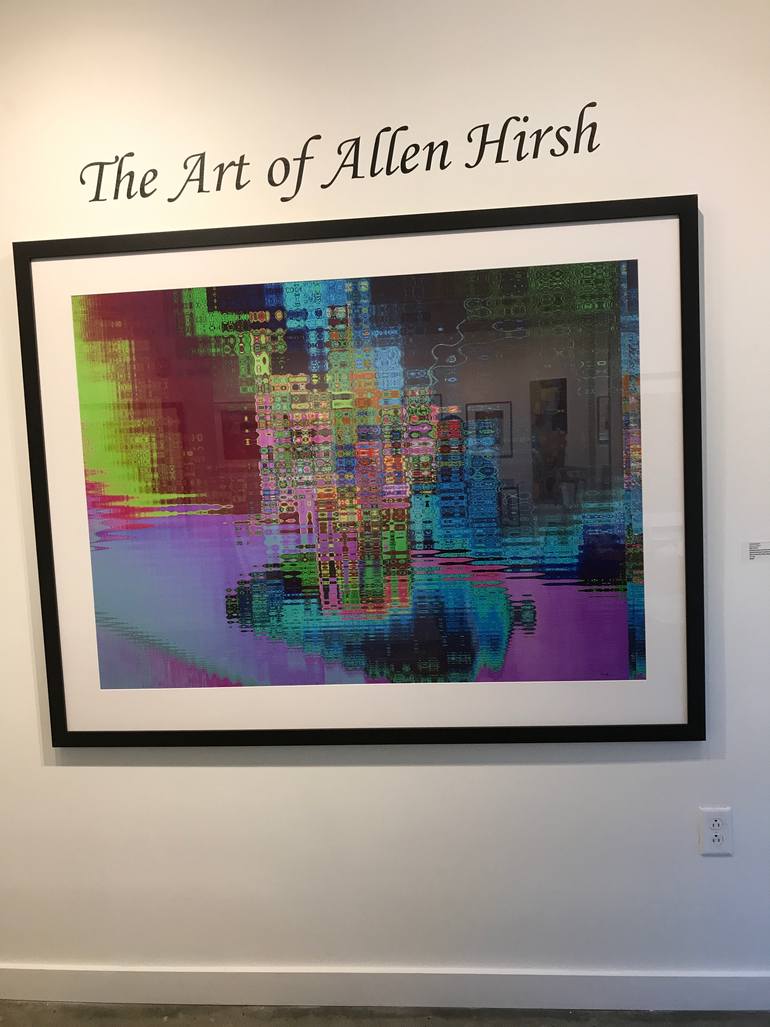Original Modernism Abstract Digital by Allen Hirsh
