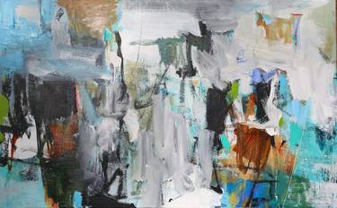 Original Abstract Expressionism Abstract Paintings by Charlotte Foust