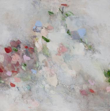 Original Abstract Floral Paintings by Charlotte Foust