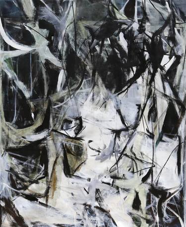 Original Abstract Expressionism Abstract Painting by Charlotte Foust