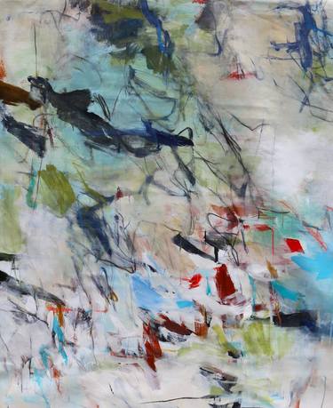 Original Abstract Expressionism Abstract Painting by Charlotte Foust
