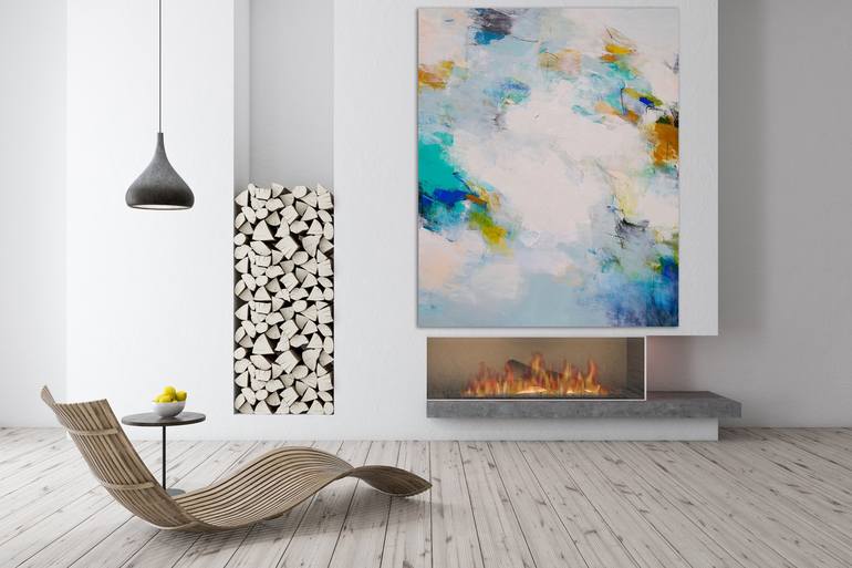 Original Abstract Expressionism Abstract Painting by Charlotte Foust