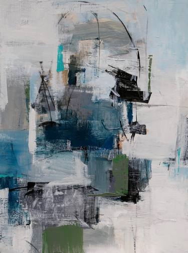 Original Abstract Expressionism Abstract Paintings by Charlotte Foust