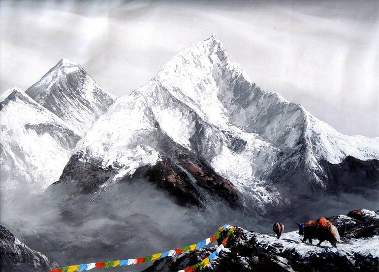 Картина гора Everest