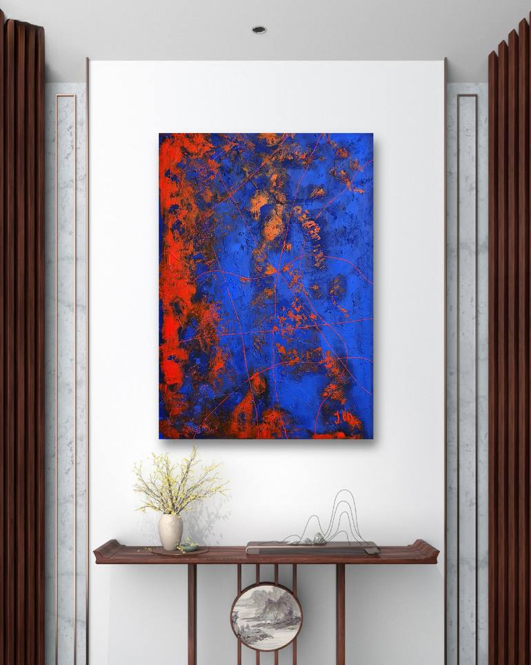 Original Minimalism Abstract Painting by Irina Chernobay
