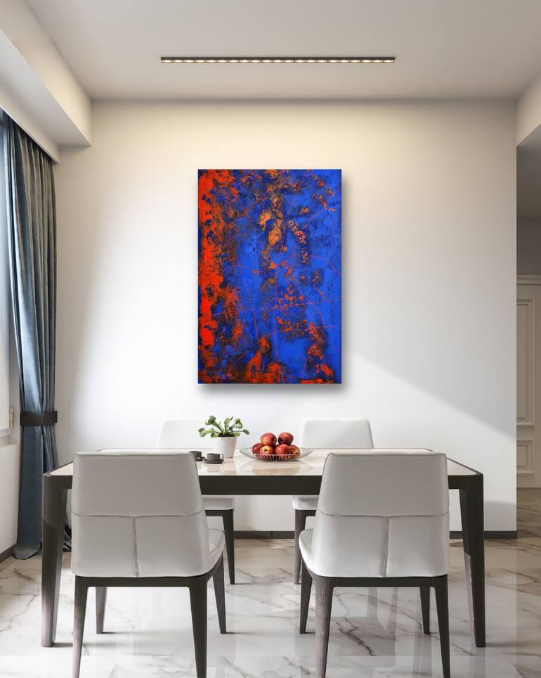 Original Minimalism Abstract Painting by Irina Chernobay