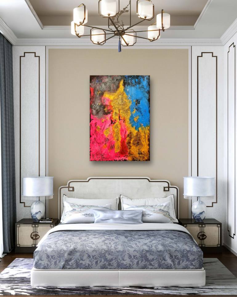 Original Minimalism Abstract Painting by Irina Chernobay