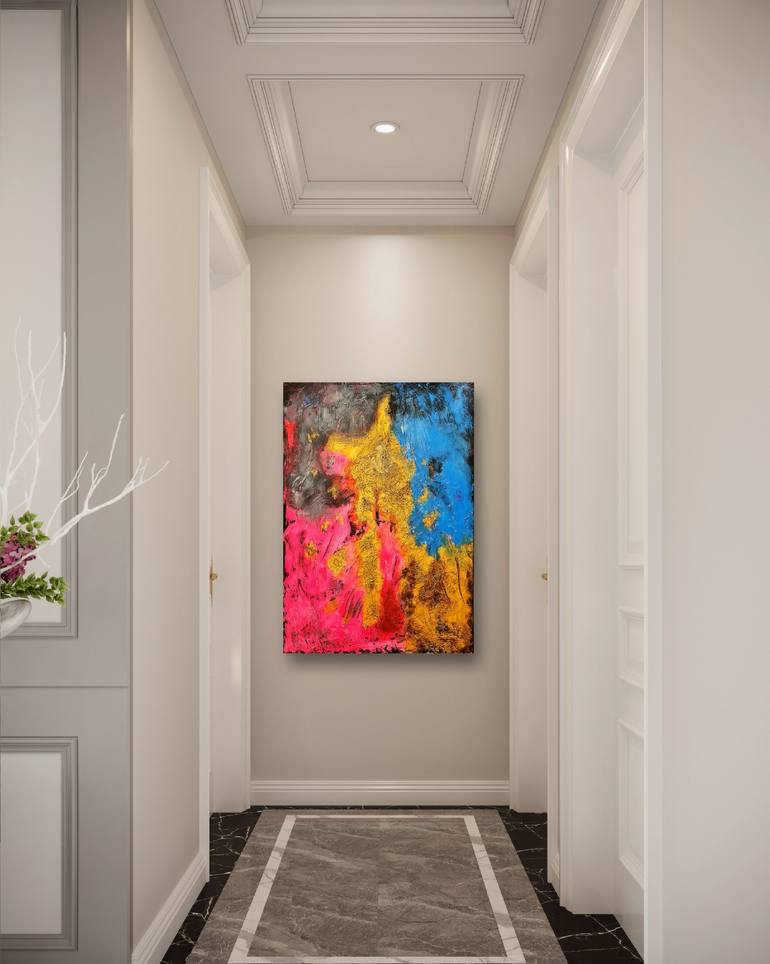 Original Minimalism Abstract Painting by Irina Chernobay
