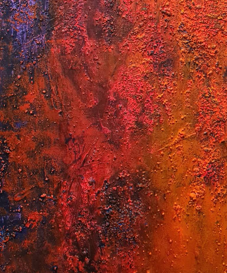 Original Abstract Expressionism Abstract Painting by Irina Chernobay