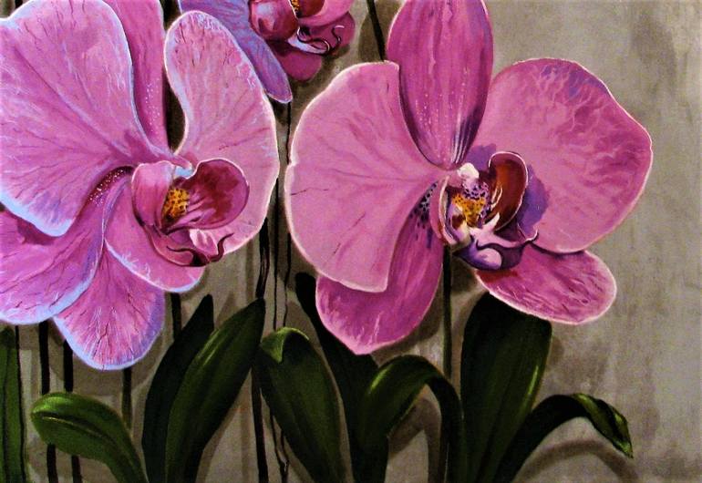 Original Fine Art Floral Painting by Patrick Bornemann