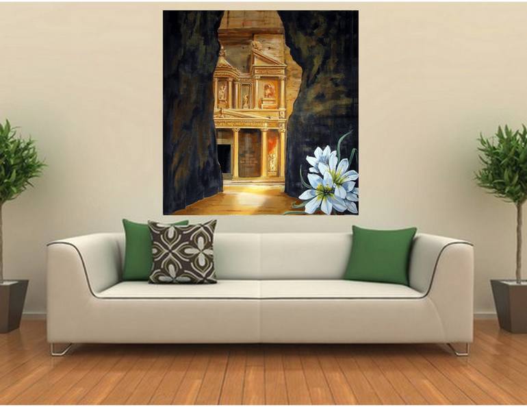 Original Fine Art Architecture Painting by Patrick Bornemann