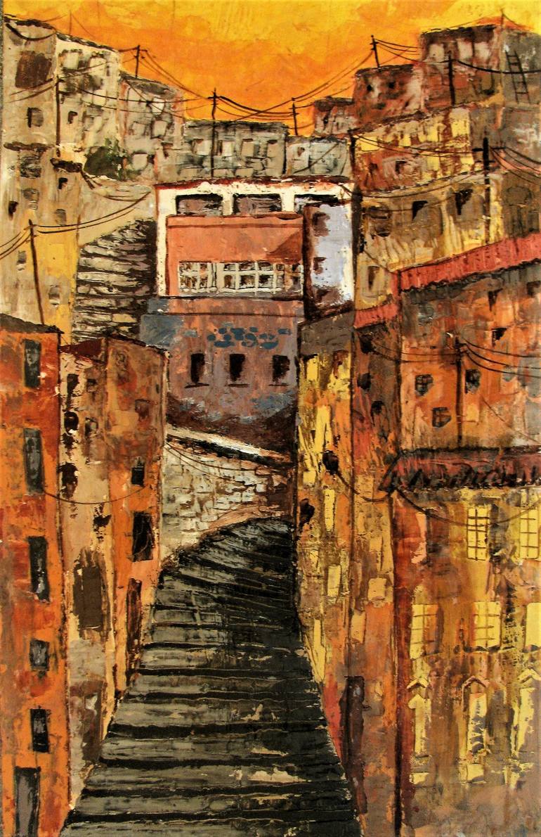 Rio Favela Street Painting By Patrick Bornemann Saatchi Art