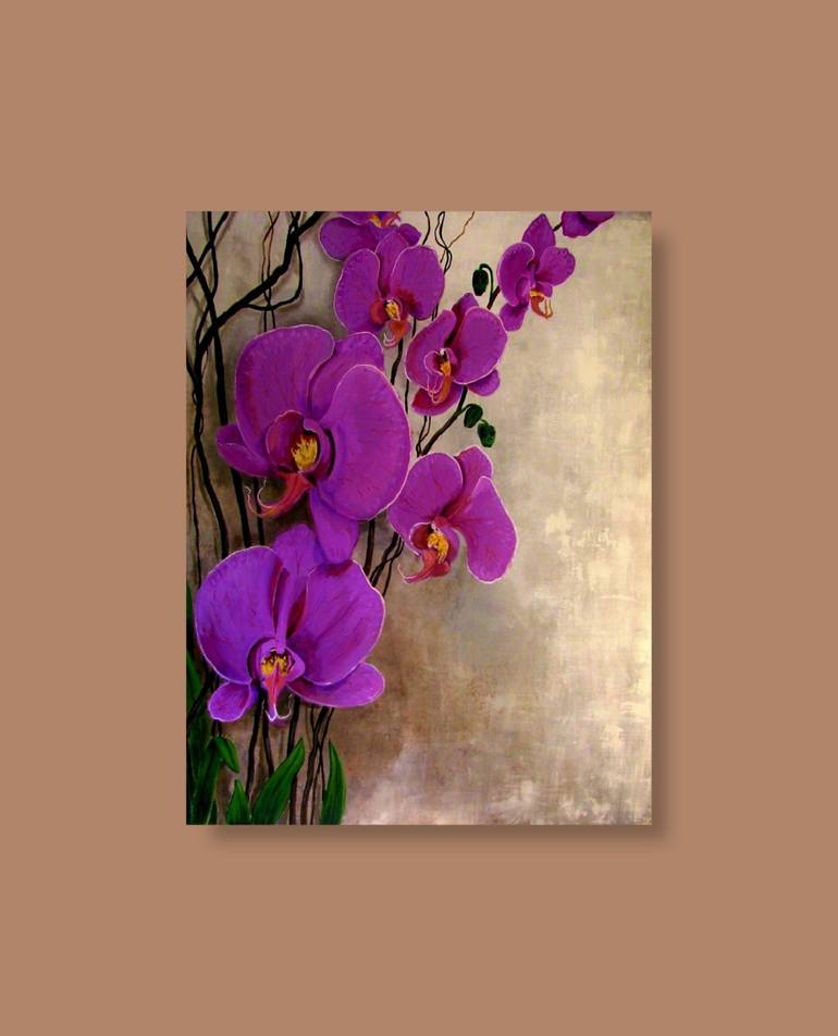 Original Fine Art Floral Painting by Patrick Bornemann