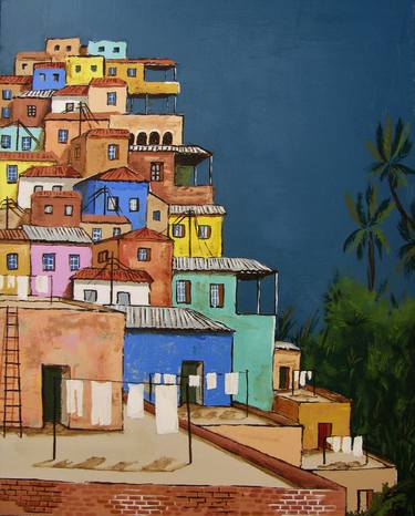 Original Cities Paintings by Patrick Bornemann