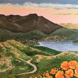 Tamalpais from Bobcat Trail Headlands by Patrick Bornemann