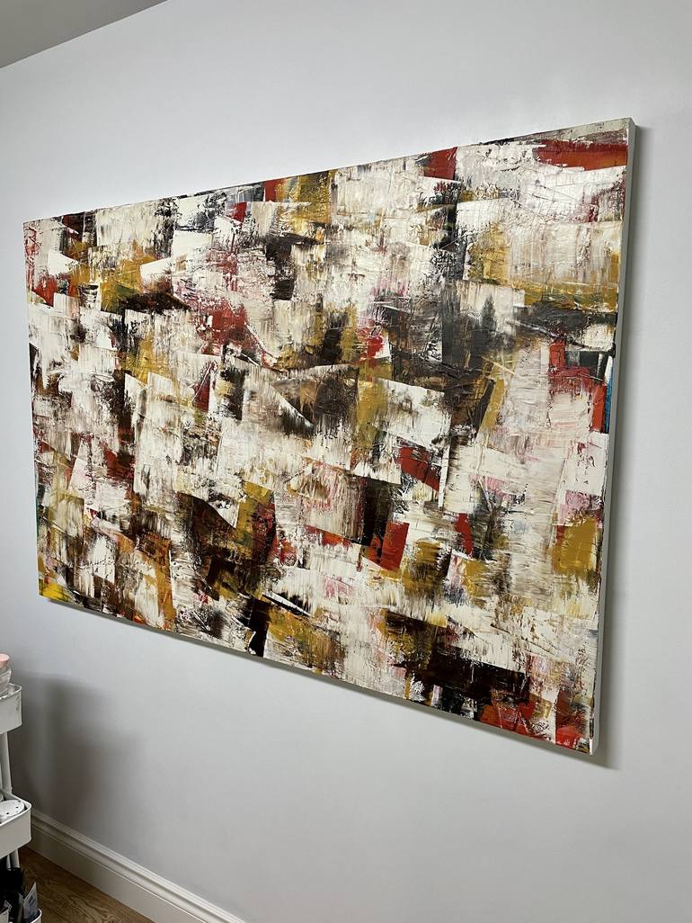 Original Abstract Painting by Johanne Brouillette